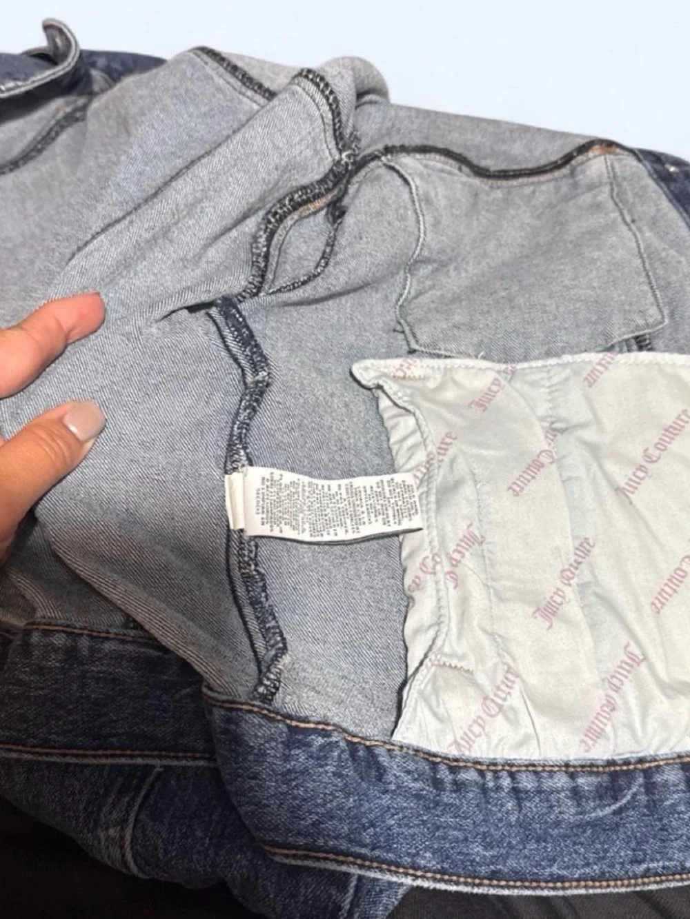 NWT Juicy Couture Women's Jean Jacket size Small